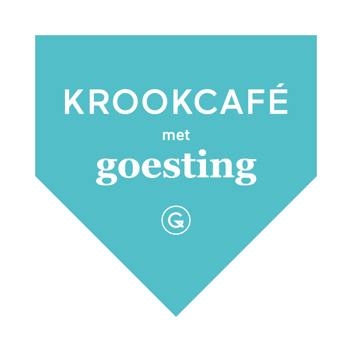 Krookcafé met Goesting logo definitief